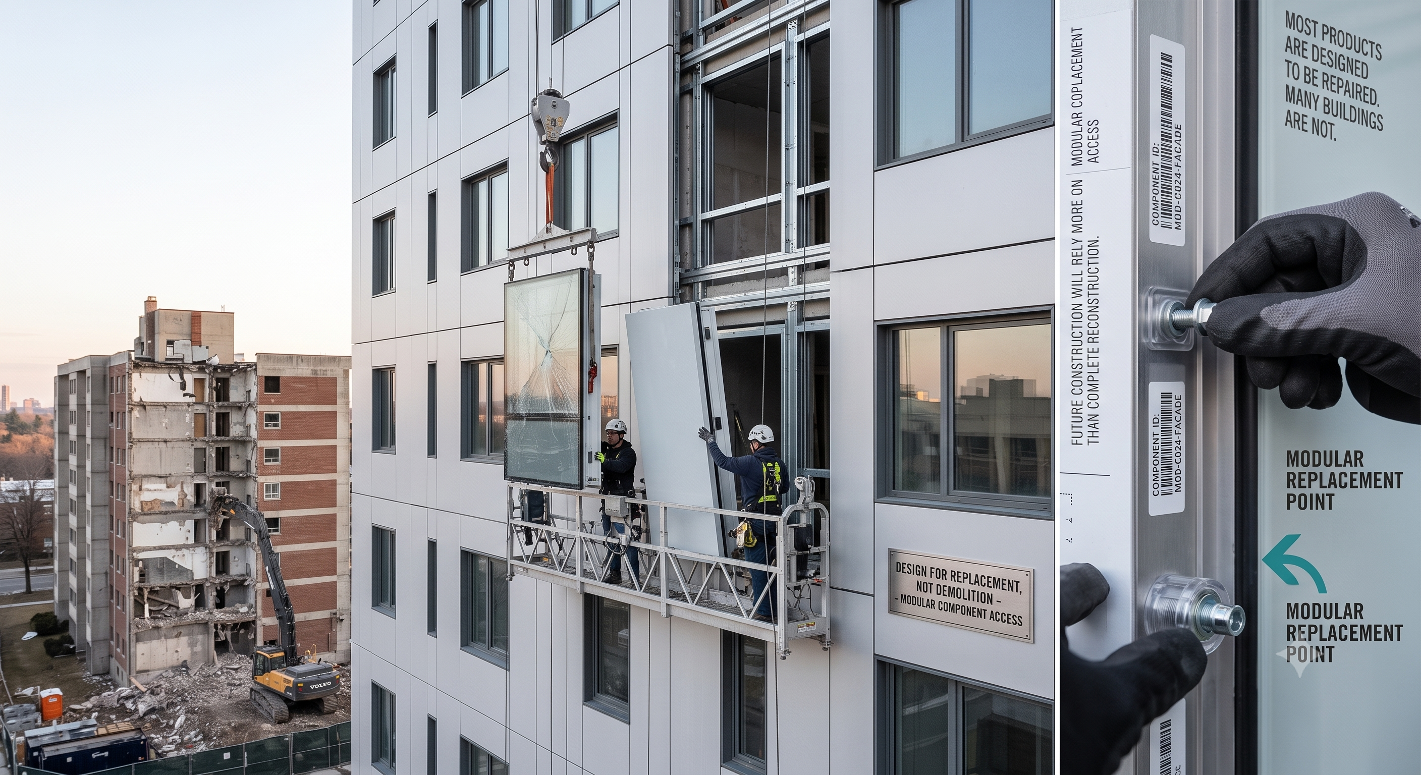 Modular components for replaceable micro architecture
