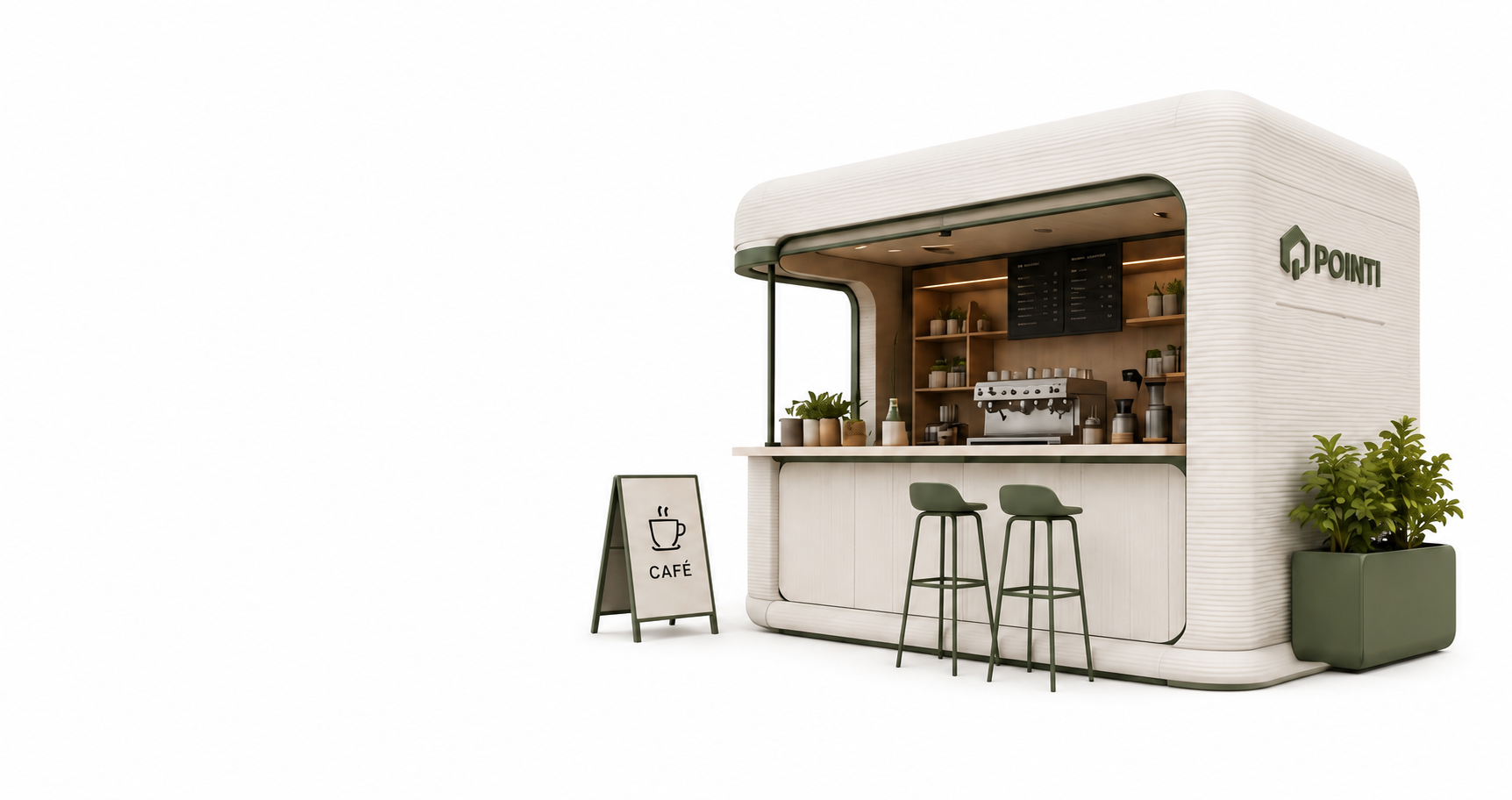 PointiCafe modular micro architecture