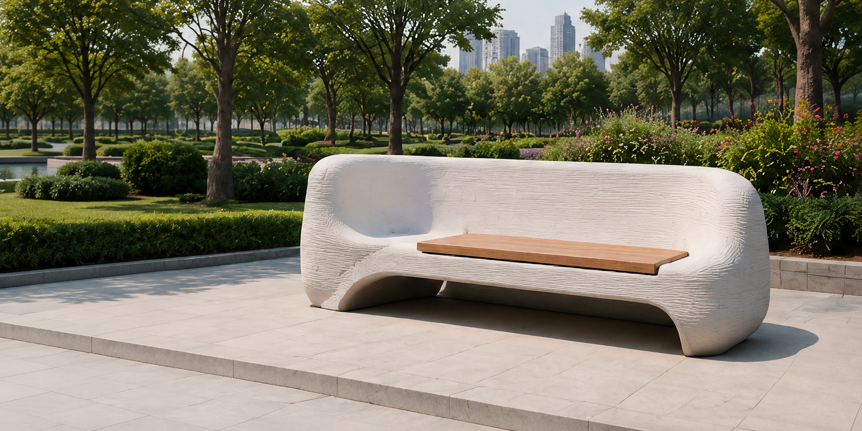 PointiBench landscape furniture
